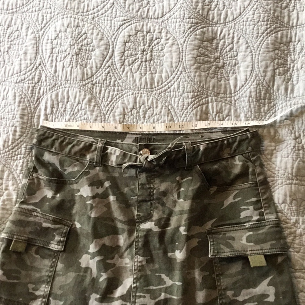 Camouflage Cargo Skirt